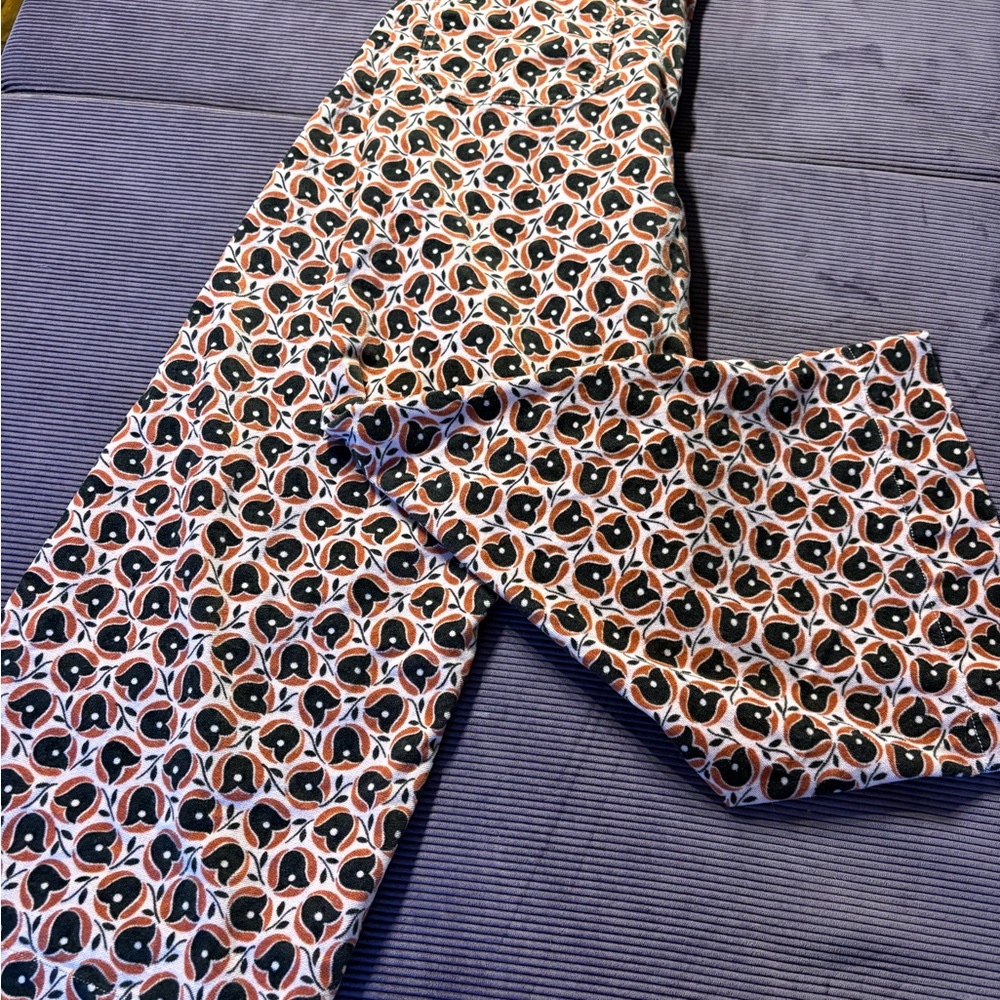 Anthropologie Maeve Floral Print Pants - Picture 7 of 10